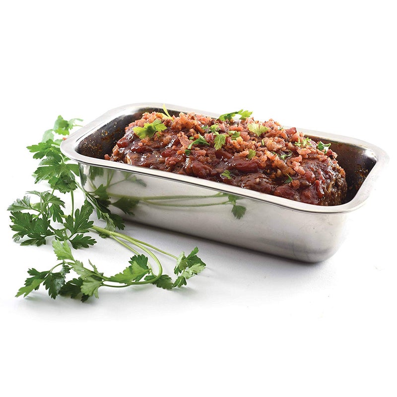 Norpro Stainless Steel Bread Loaf Meatloaf Dessert Pan With A Mirror Finish | Model 3849 (2-Pack) - Image 3